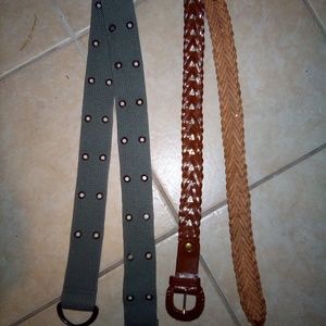 Two belts